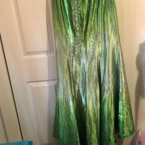 Mardi Gras ball dress